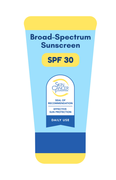 Broad-Spectrum Sunscreen Seal Graphic